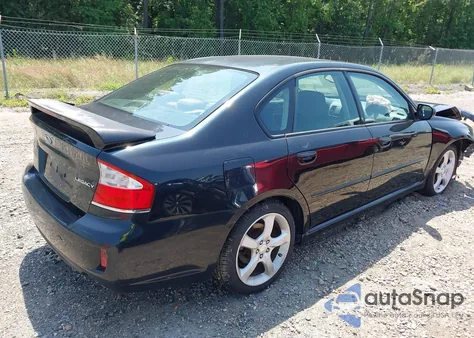2008 Subaru Legacy 2.5I из США, поврежденный, VIN 4S3BL616087202295